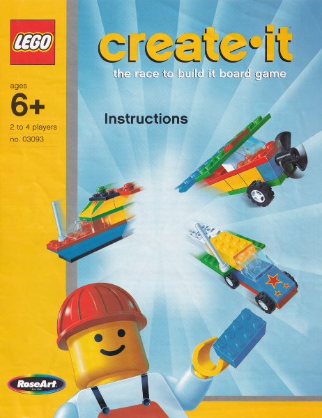 LEGO 03093-99 Creator Board Game - The Race to Build It