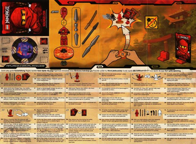 LEGO 2855165-99 NINJAGO Masters of Spinjitzu Deck #1 Special Edition Card