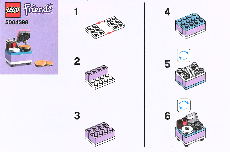 LEGO 5004398-99 Playmat, Friends