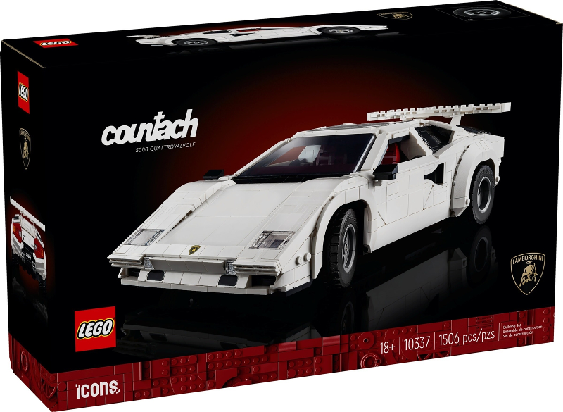 LEGO 10337 Lamborghini Countach 5000 Quattrovalvole