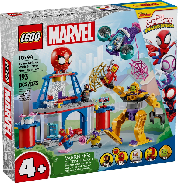 LEGO 10794 Team Spidey Web Spinner Headquarters