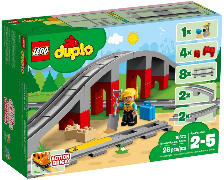 LEGO 10872 Train Bridge and Tracks