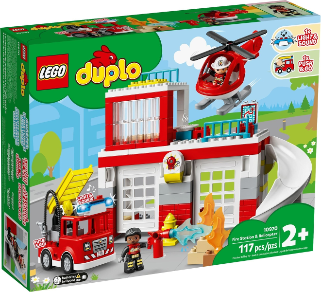 LEGO 10970 Fire Station & Helicopter