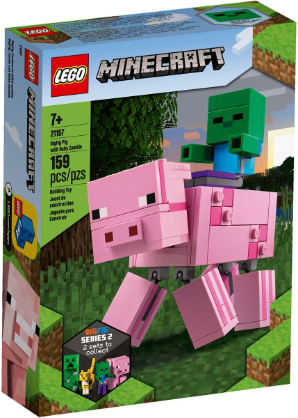 LEGO 21157 BigFig Pig with Baby Zombie