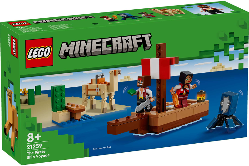 LEGO 21259 The Pirate Ship Voyage