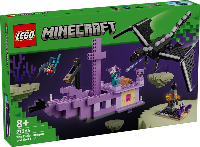 LEGO 21264 The Ender Dragon and End Ship