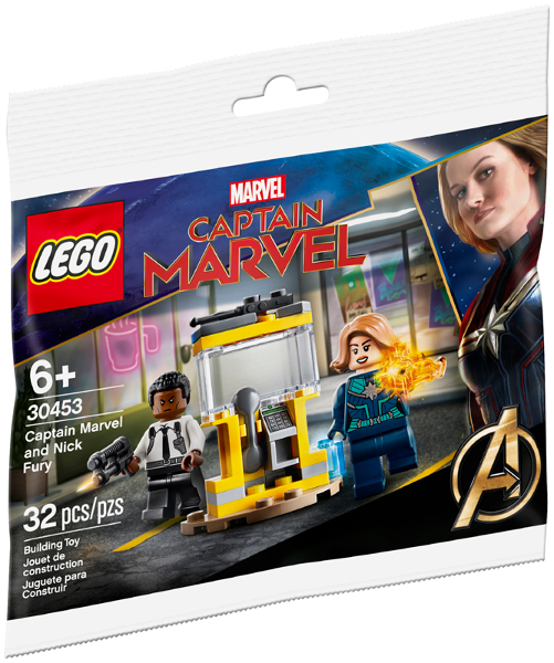 LEGO 30453 Captain Marvel and Nick Fury polybag