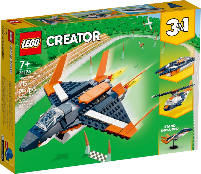 LEGO 31126 Supersonic-jet