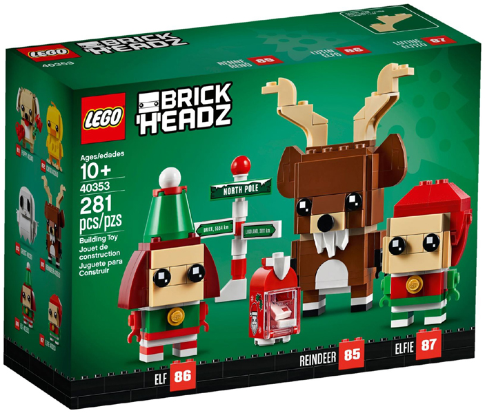 LEGO 40353 Reindeer, Elf & Elfie