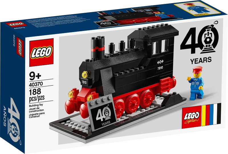 LEGO 40370 Steam Engine (Reissue of Set 7810)