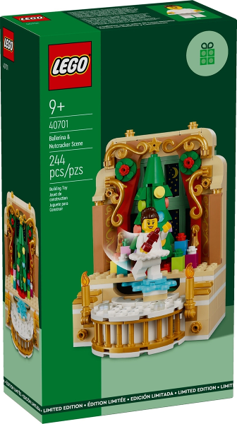 LEGO 40701 Ballerina & Nutcracker Scene