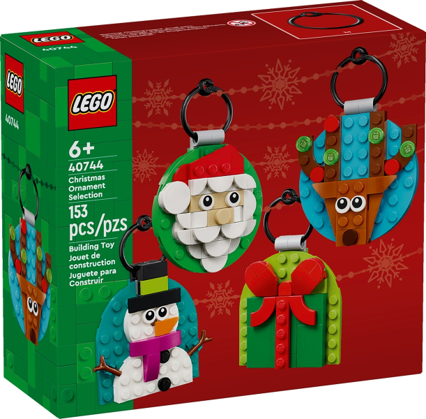 LEGO 40744 Christmas Ornament Selection