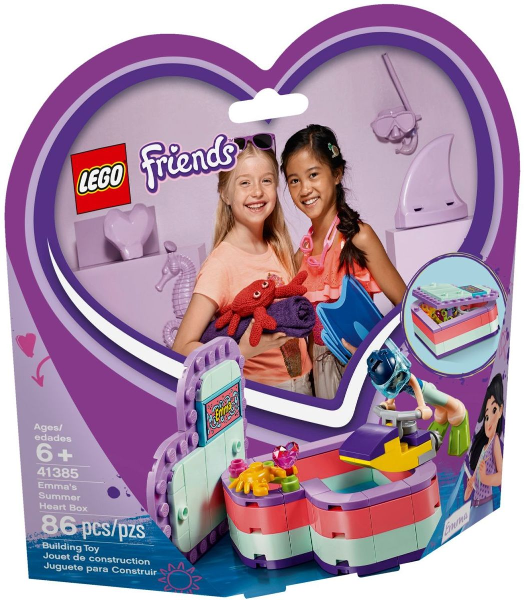 LEGO 41385 Emma's Summer Heart Box