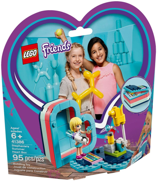 LEGO 41386 Stephanie's Summer Heart Box
