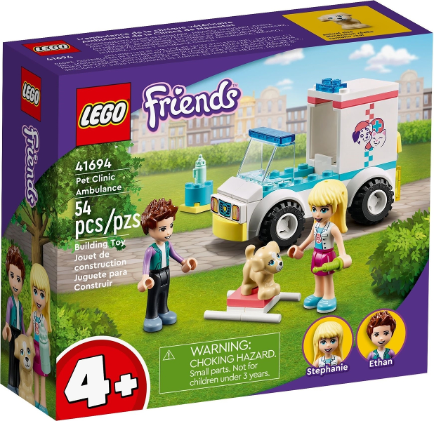 LEGO 41694 Pet Clinic Ambulance