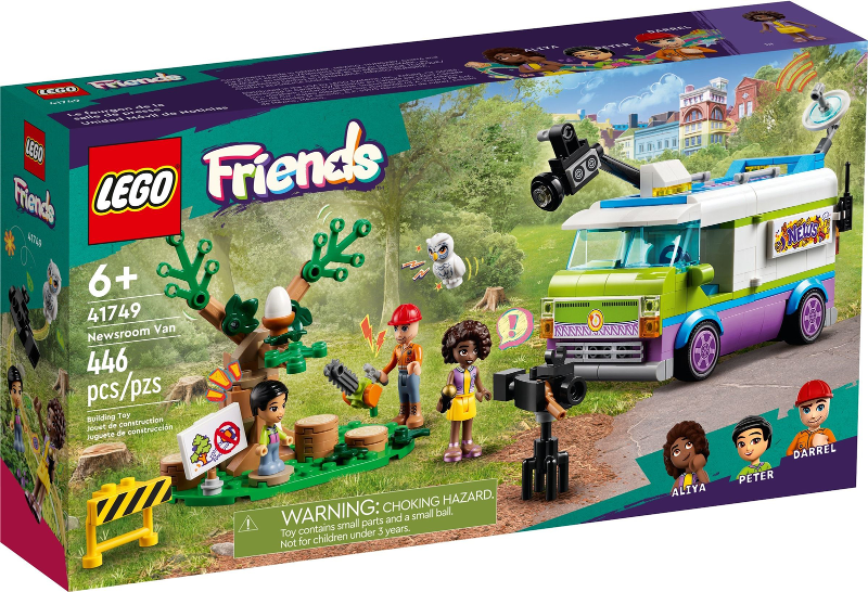 LEGO 41749 Newsroom Van