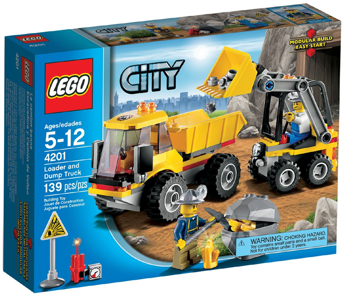 LEGO 4201 Loader and Dump Truck