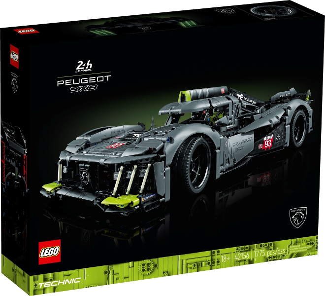 LEGO 42156 Peugeot 9X8 24H Le Mans Hybrid Hypercar