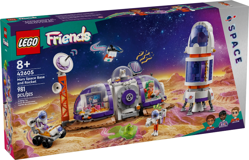 LEGO 42605 Mars Space Base and Rocket