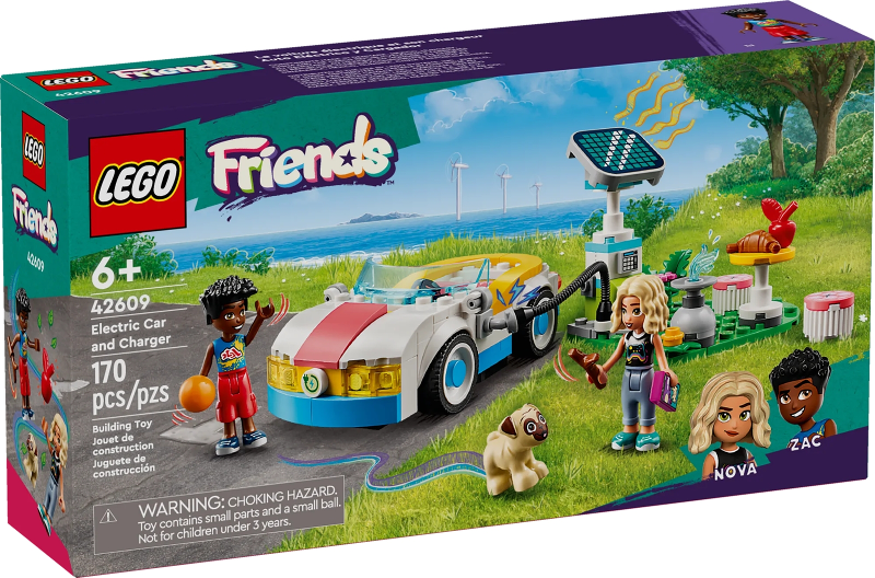 LEGO 42609 Electric Car and Charger