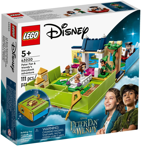 LEGO 43220 Peter Pan & Wendy's Storybook Adventure