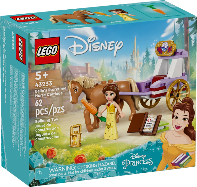 LEGO 43233 Belle's Storytime Horse Carriage