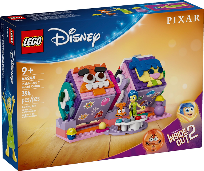 LEGO 43248 Inside Out 2 Mood Cubes