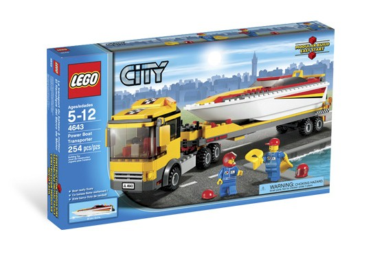 LEGO 4643 Power Boat Transporter
