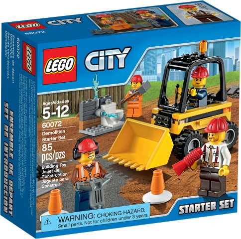 LEGO 60072 Demolition Starter Set