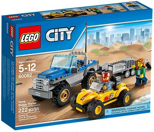 LEGO 60082 Dune Buggy Trailer