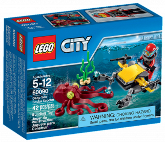 LEGO 60090 Deep Sea Scuba Scooter