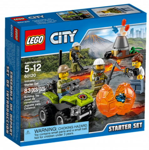 LEGO 60120 Volcano Starter Set