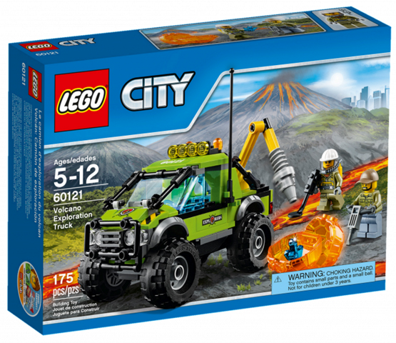 LEGO 60121 Volcano Exploration Truck