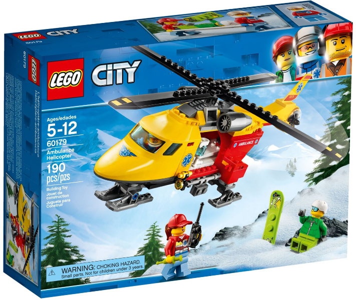 LEGO 60179 Ambulance Helicopter