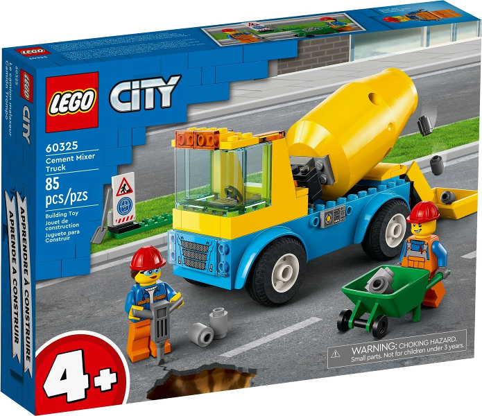 LEGO 60325 Cement Mixer Truck