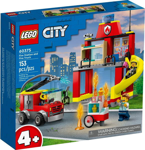 LEGO 60375 Fire Station and Fire Truck