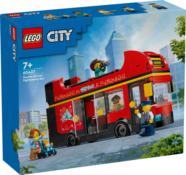 LEGO 60407 Double-Decker Sightseeing Bus