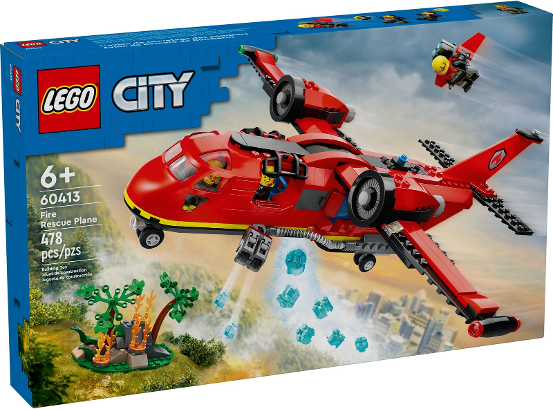 LEGO 60413 Fire Rescue Plane