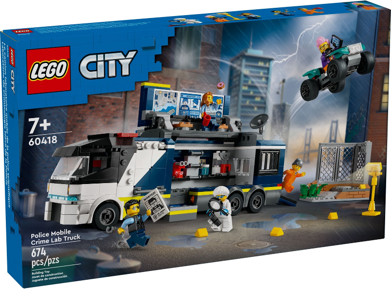 LEGO 60418 Police Mobile Crime Lab Truck
