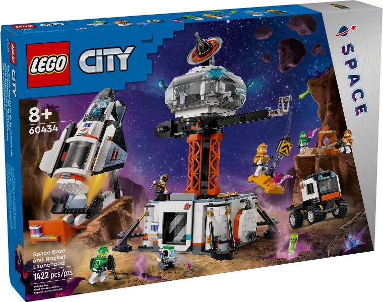 LEGO 60434 Space Base and Rocket Launchpad