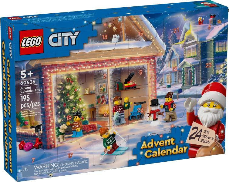 LEGO 60436 Advent Calendar 2024, City