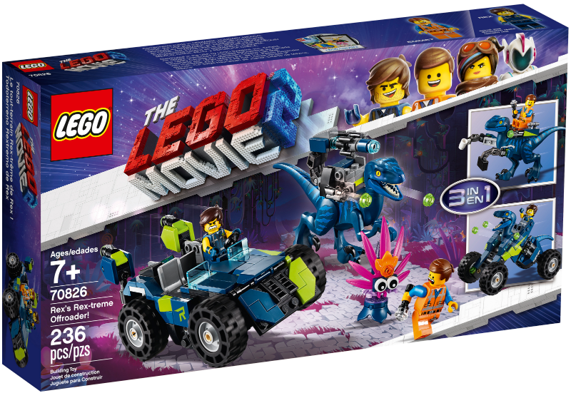 LEGO 70826 Rex's Rex-treme Offroader!
