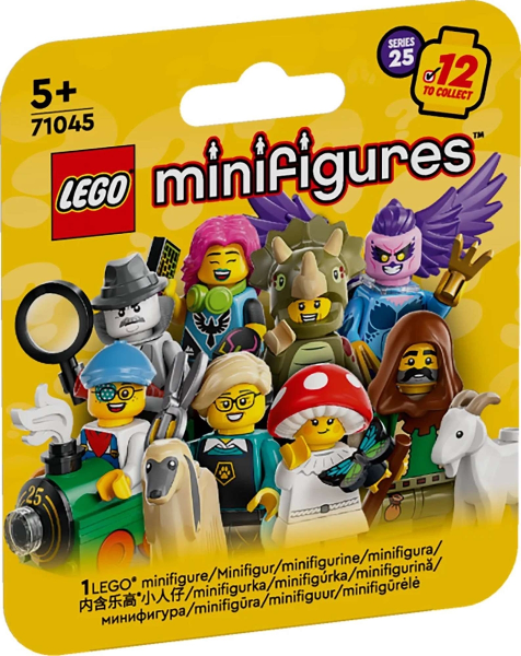 LEGO 71045 Minifigure, Series 25 (Complete Random Set of 1 Minifigure)