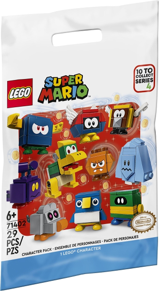 LEGO 71402 Character, Super Mario, Series 4 (Complete Random Set of 1 Character)