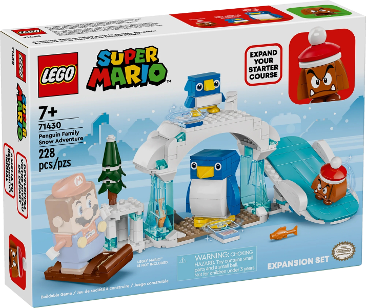 LEGO 71430 Penguin Family Snow Adventure - Expansion Set