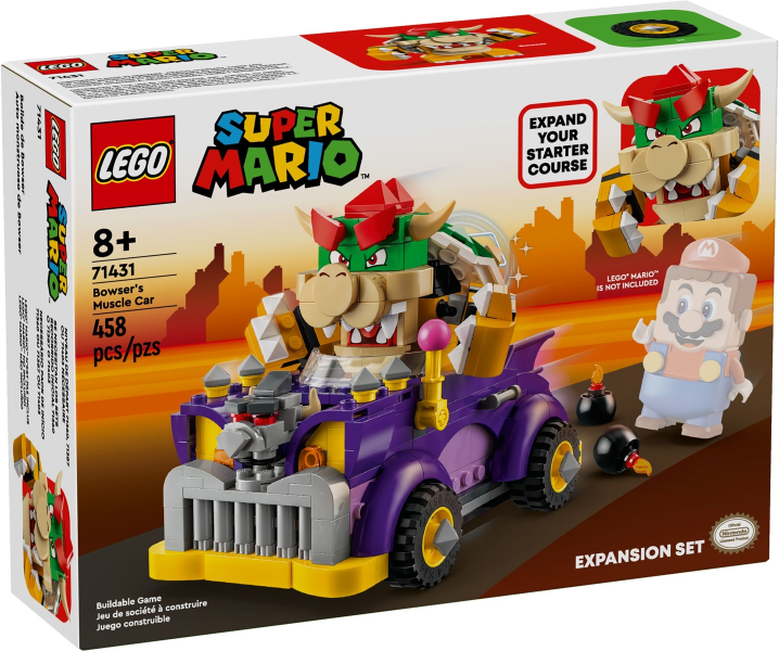 LEGO 71431 Bowser's Muscle Car - Expansion Set