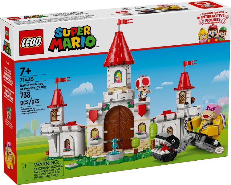 LEGO 71435 Battle with Roy at Peach's Castle - Expansion Set