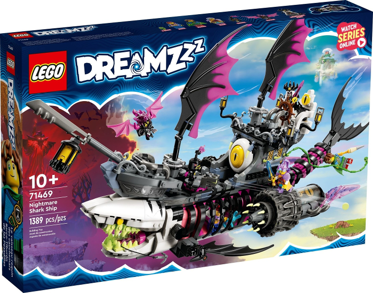 LEGO 71469 Nightmare Shark Ship