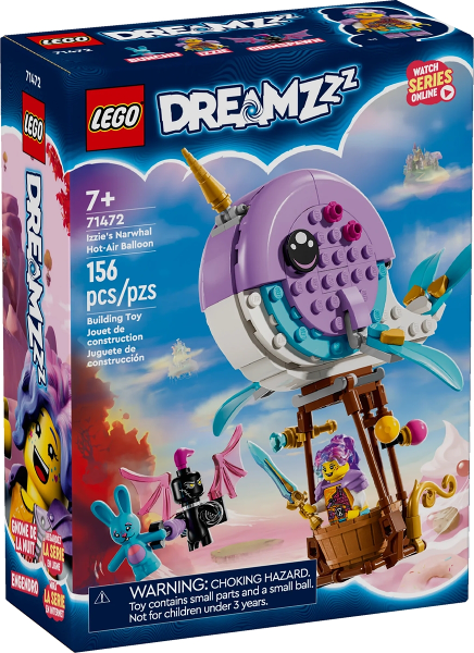 LEGO 71472 Izzie's Narwhal Hot-Air Balloon