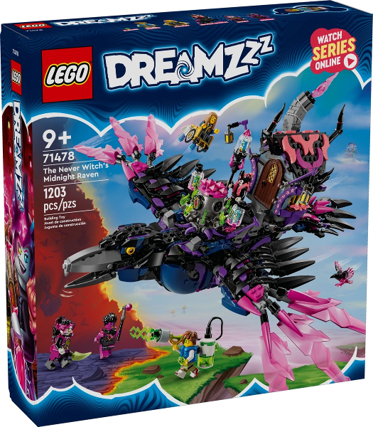 LEGO 71478 The Never Witch's Midnight Raven